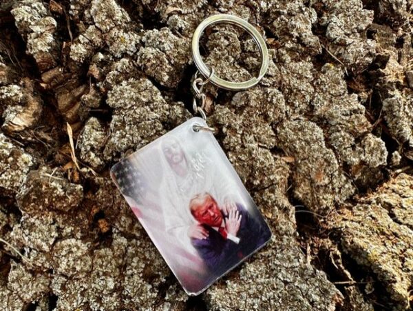 Angel's Protection Trump Keychain