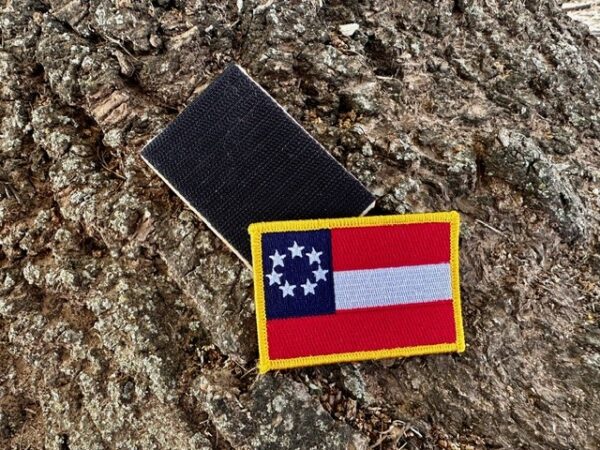 1st National Confederate Velcro Patch