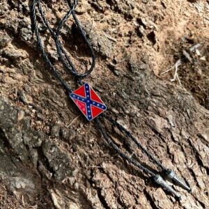 Confederate Flag Bolo Tie