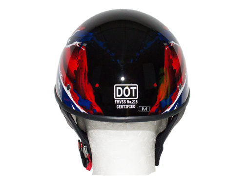 Confederate Flag Motorcycle Helmet - Rebel Nation