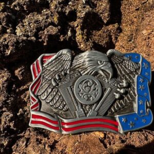 USA Eagle Belt Buckle