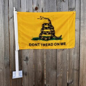 Gadsden Car Window Flag