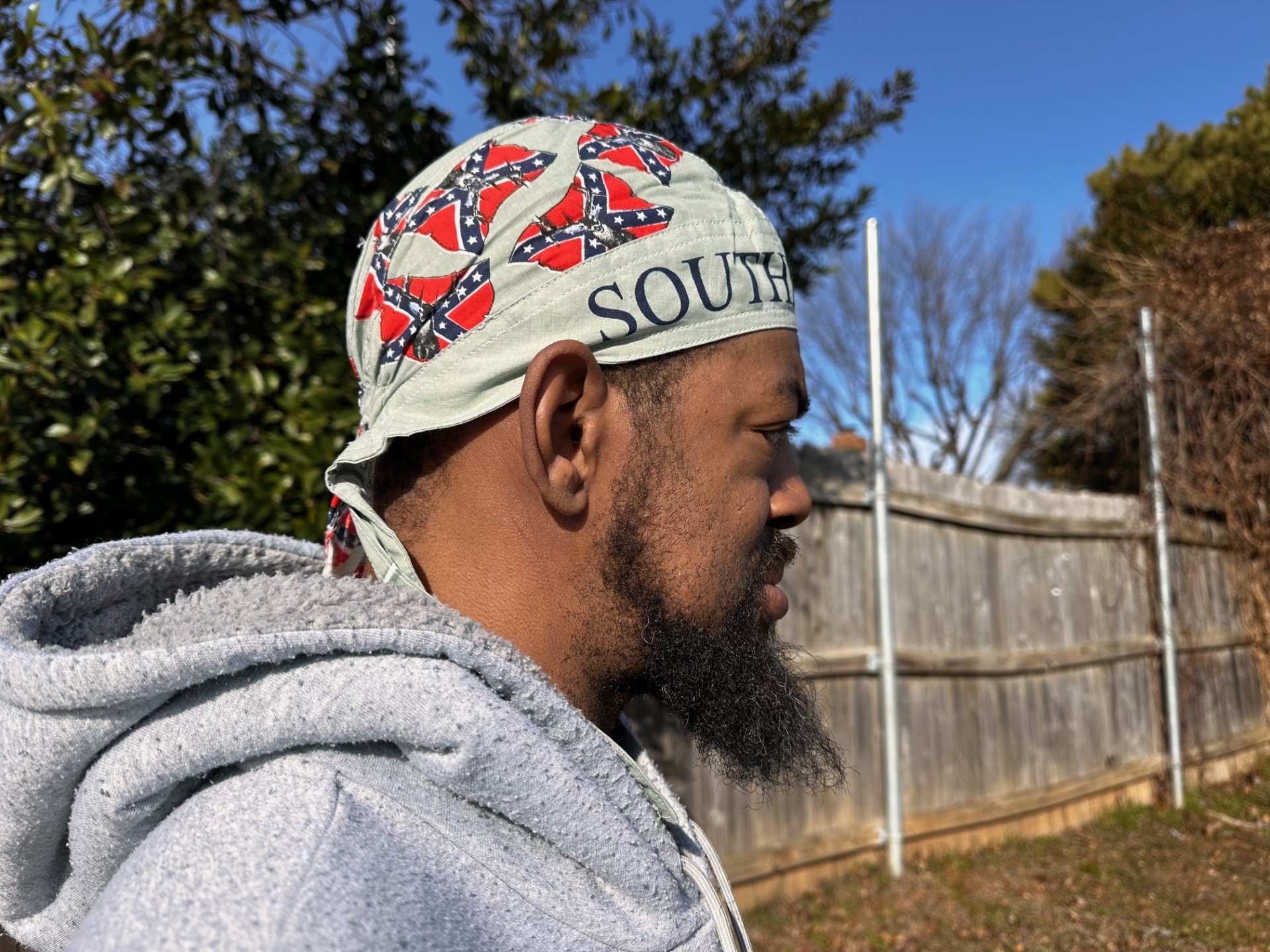 Confederate Southern Buck Do Rag