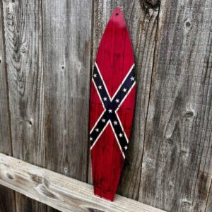 Confederate Surfboard Sign