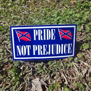 Pride Not Prejudice Sticker